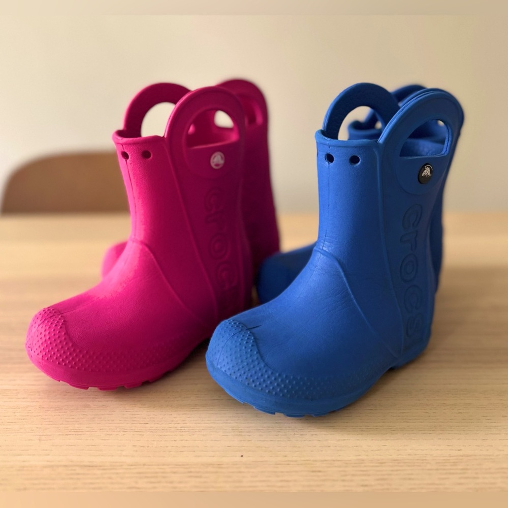 Crocs “Handle it Rain” rainboots blue